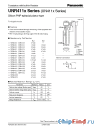 Datasheet UN4113 manufacturer Panasonic